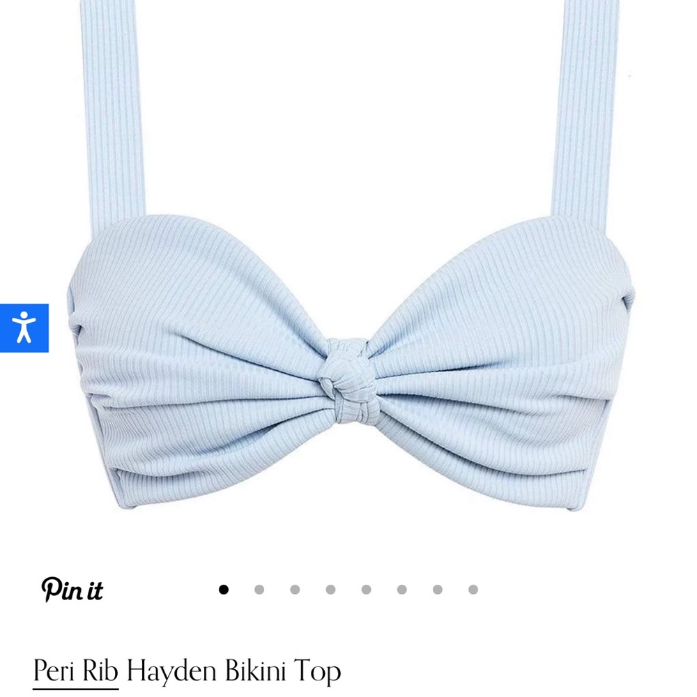 Montce Peri Ribbed Hayden Bikini Top